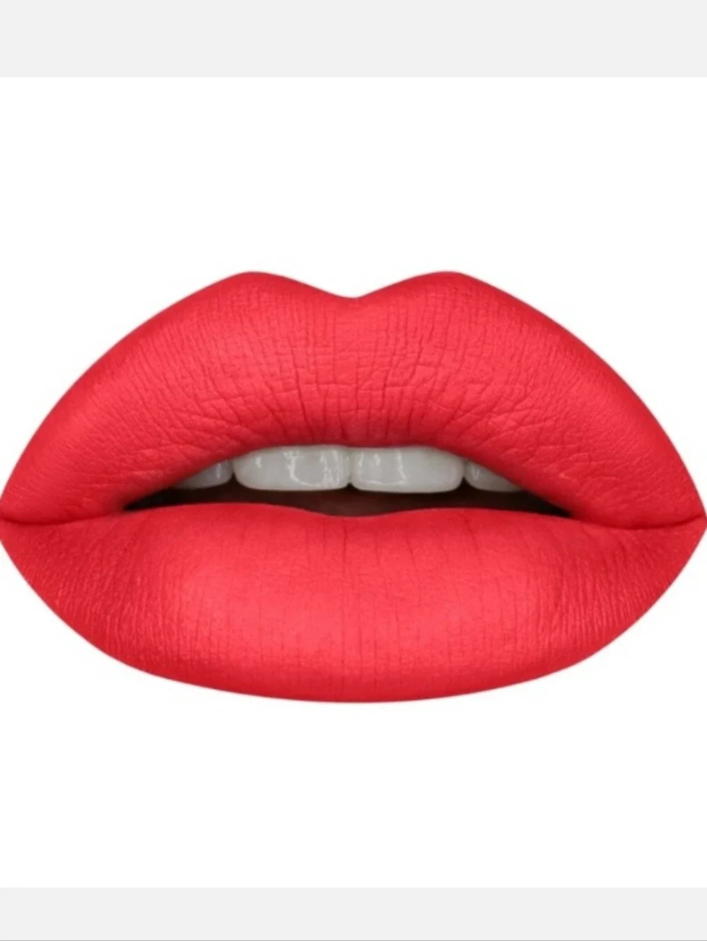 HUDA BEAUTY Power Bullet Matte Lipstick A hot punchy pink warm tone Spring Break
